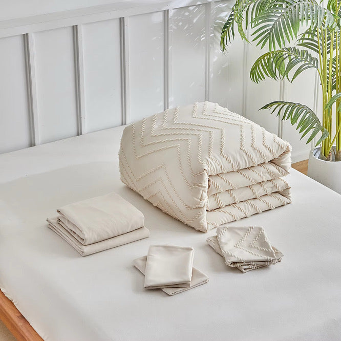 Fantasy – Juego de Edredón Boho Tufted